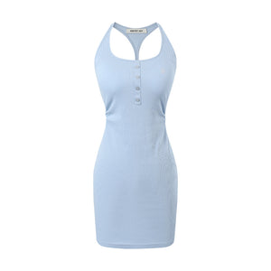 Slim Halter Sports Dress