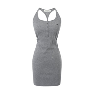 Slim Halter Sports Dress