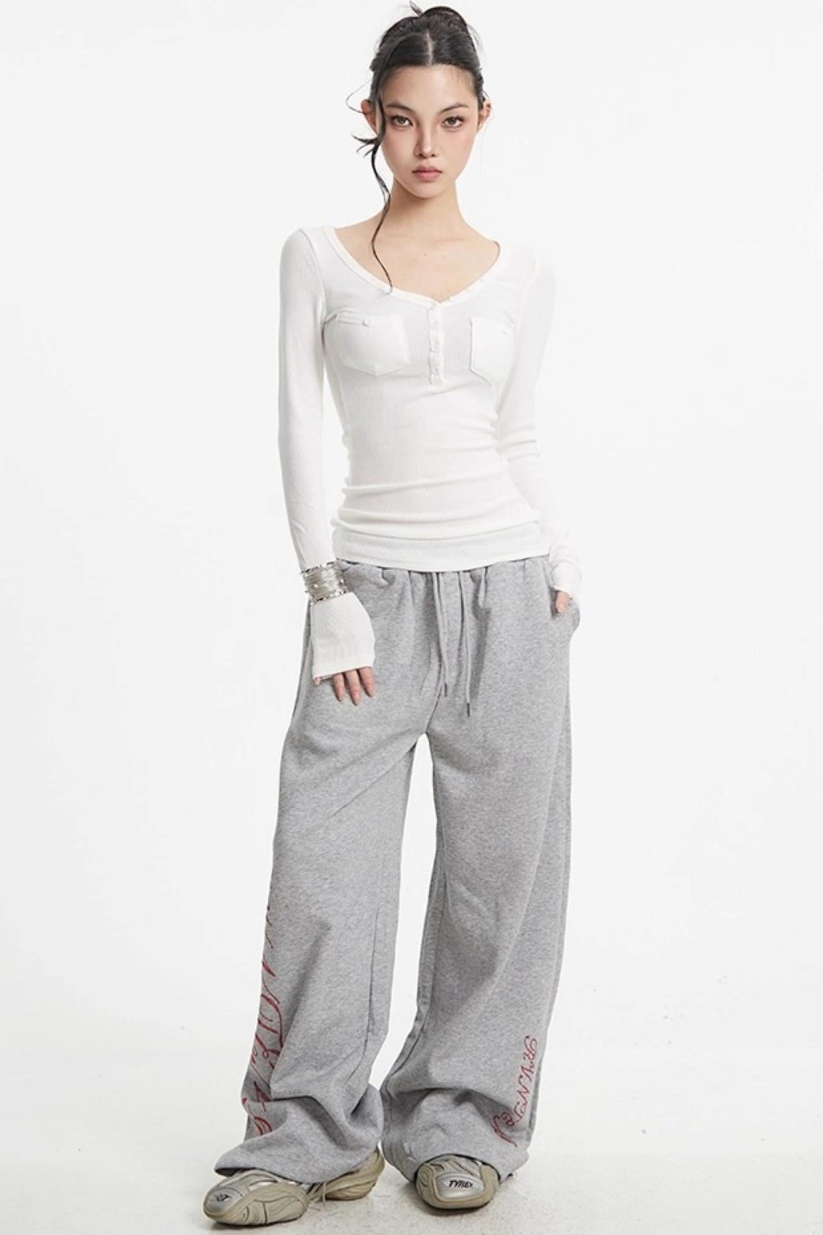 Slim Knit Long Sleeve Shirt
