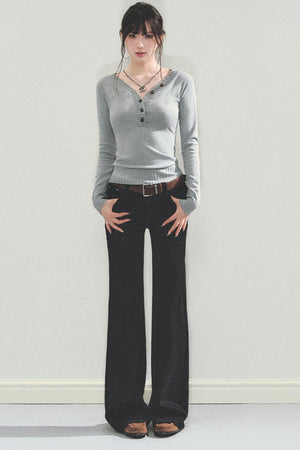 Slim Knitted Base Shirt