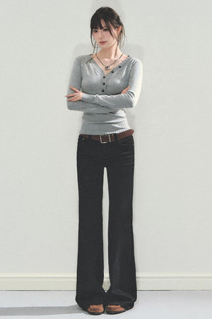 Slim Knitted Base Shirt