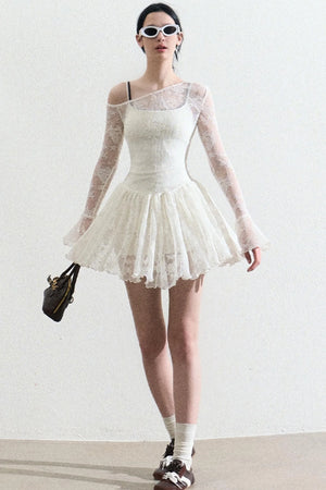 Slim Lace Slip Dress