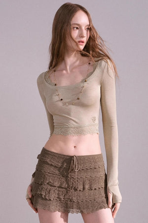 Slim Long-Sleeved Top