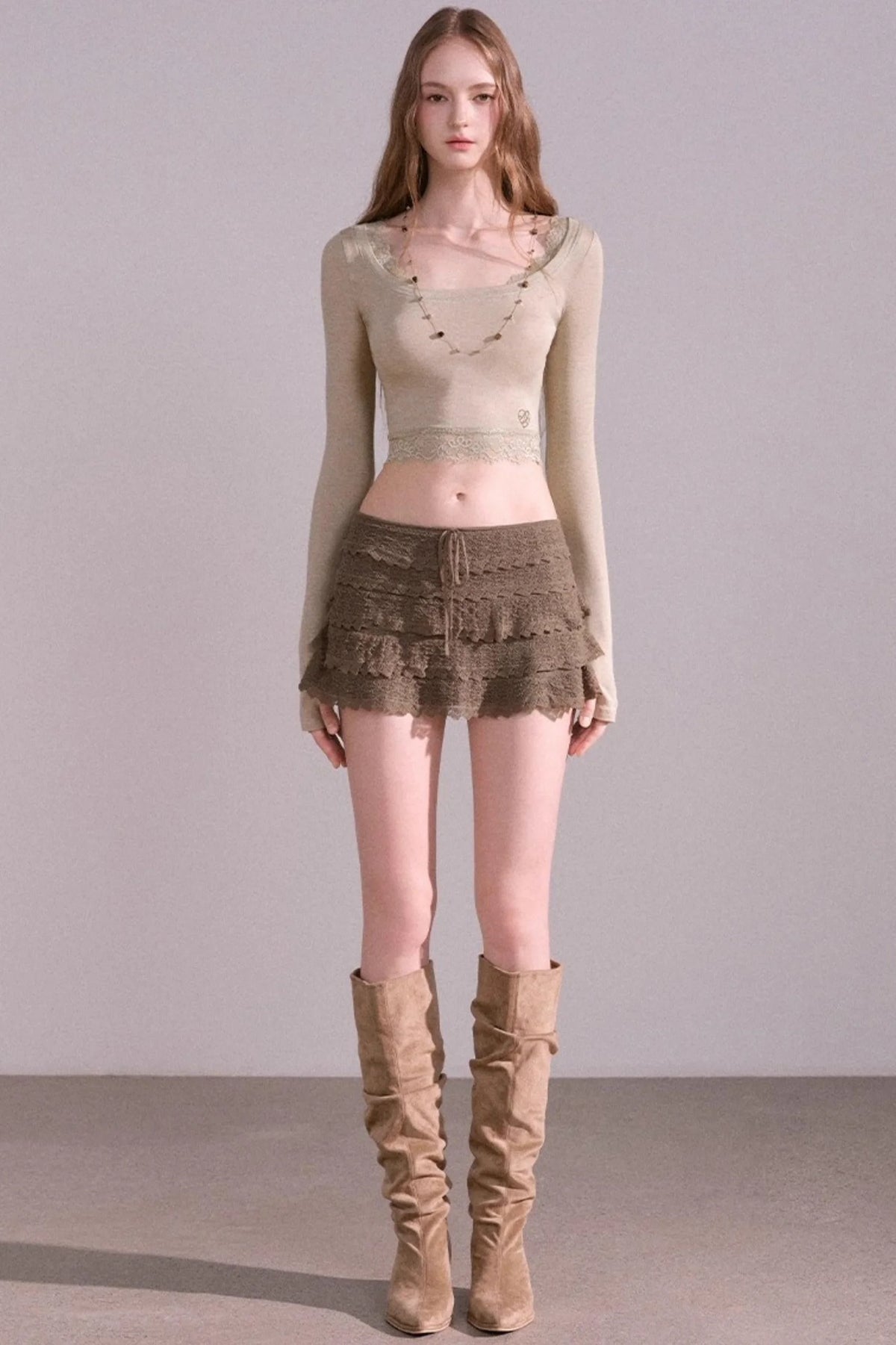 Slim Long-Sleeved Top