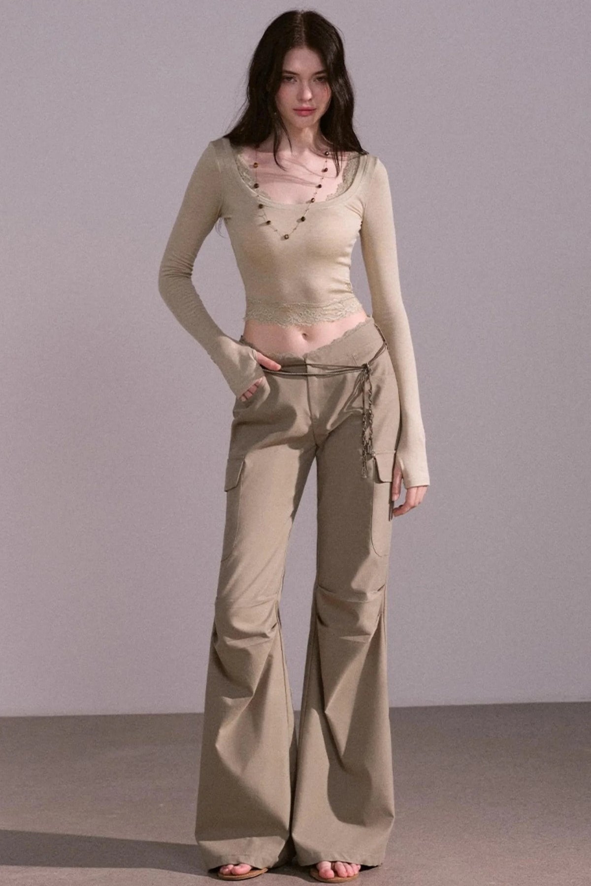 Slim Long-Sleeved Top