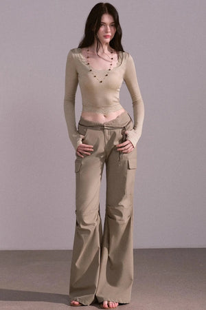 Slim Long-Sleeved Top