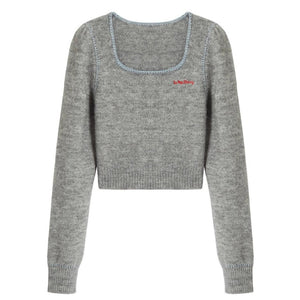 slim sweater tops