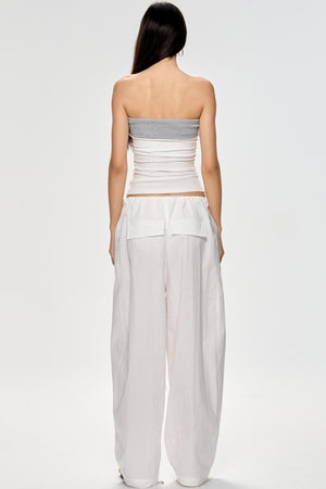 Slim Tie-Front Top