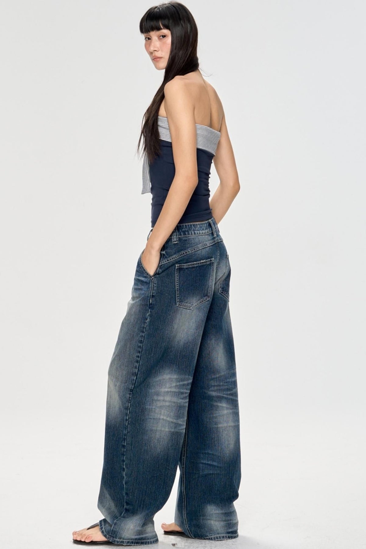 Slim Tie-Front Top