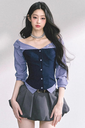 Slimming Hot Girl One-Shoulder Tops
