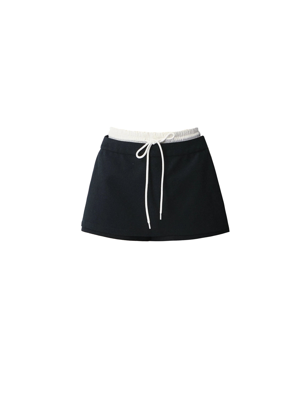 Slimming Knit Top With Skirt Set-Up