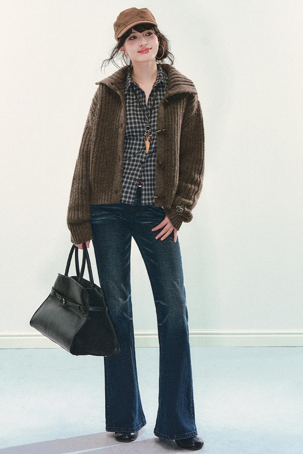 Slimming Plaid Fashion Shirt