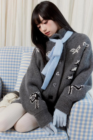 Slouchy Fair Isle Sweater Set-Up