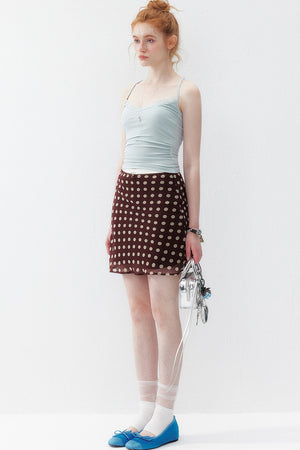 Small Wave Chiffon A-Line Skirt