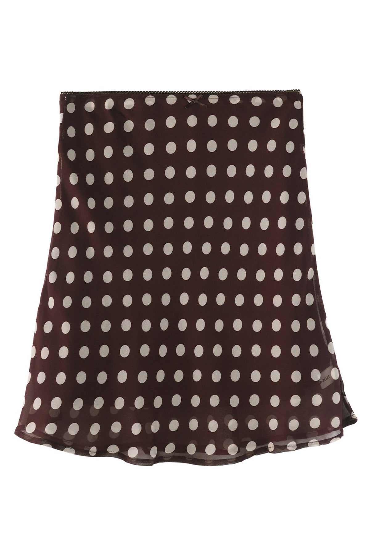 Small Wave Chiffon A-Line Skirt