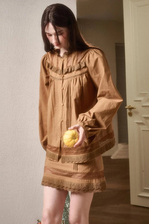 Small World Natural Cotton Skirt Set-Up