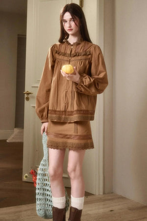 Small World Natural Cotton Skirt Set-Up