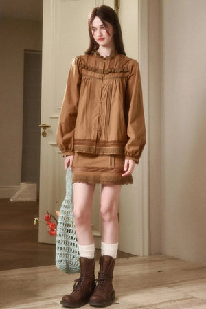 Small World Natural Cotton Skirt Set-Up