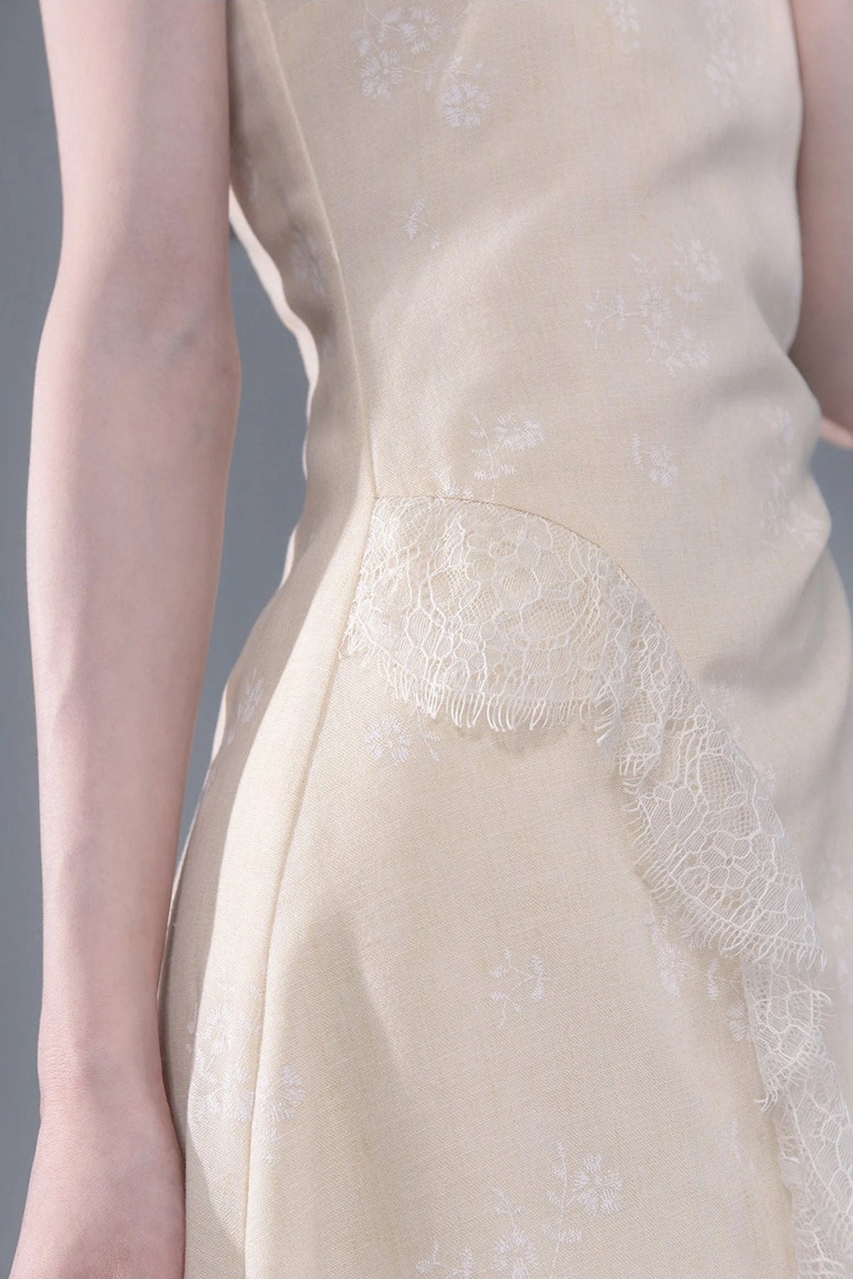 Snow Bud Lace Camisole Dress