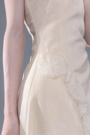 Snow Bud Lace Camisole Dress