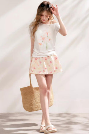 Snowflake Classic Sleeve Blouse