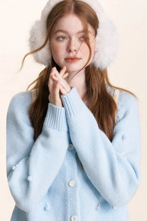 Snowflake Knit Cardigan