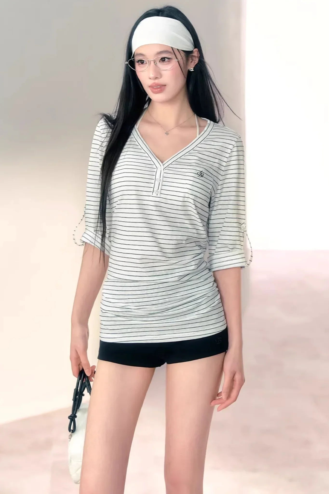 Snowflake Linen Blouse