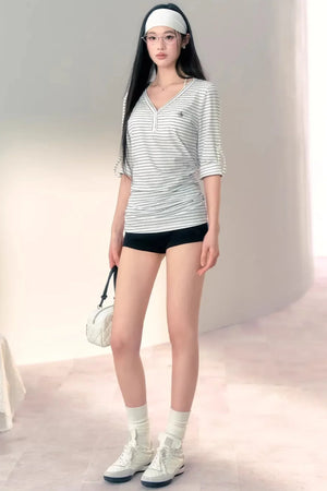 Snowflake Linen Blouse