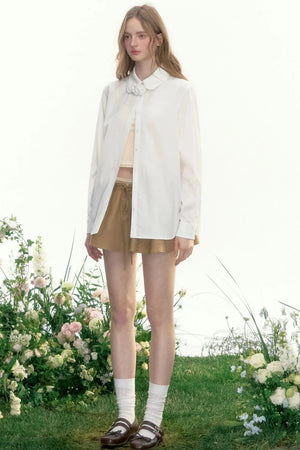 Soft Casual Long-Sleeve Shirt