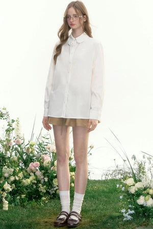 Soft Casual Long-Sleeve Shirt