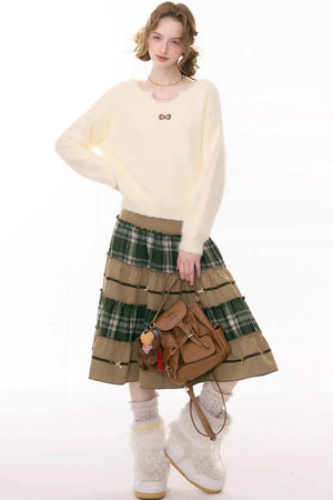 Soft Cloud Bow Sweater