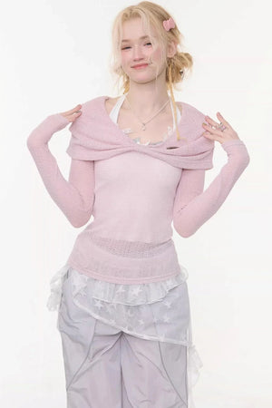 Soft Cloud Knit Top