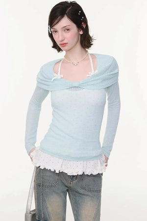 Soft Cloud Knit Top
