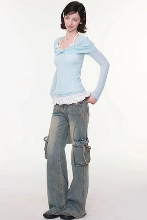 Soft Cloud Knit Top