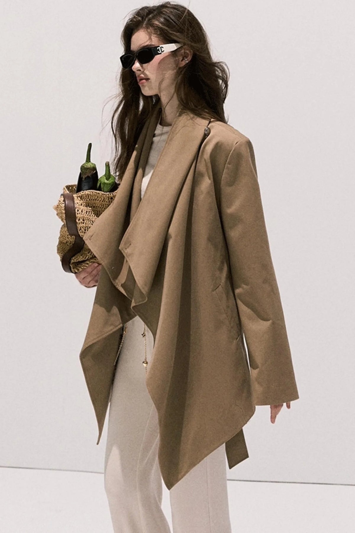 Soft Crewneck Knitwear Trouser Set-Up