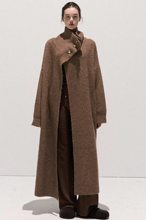 Soft Crewneck Knitwear Trouser Set-Up