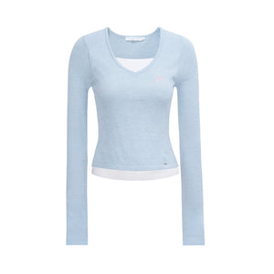 Soft Embroidered Knit Sweater