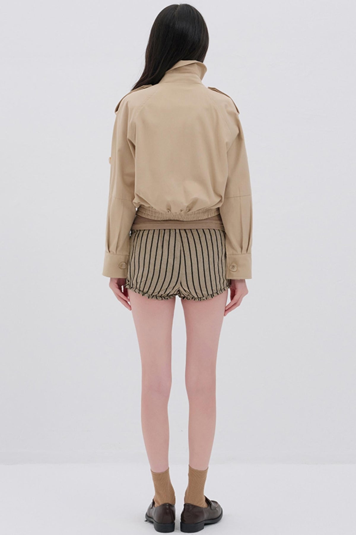Soft Fleece Striped Pants