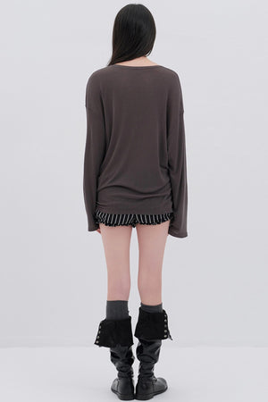 Soft Fleece Striped Pants