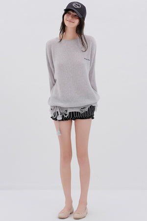 Soft Fleece Striped Pants