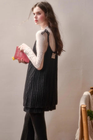 Soft Gemstone Wool Pants Set-Up