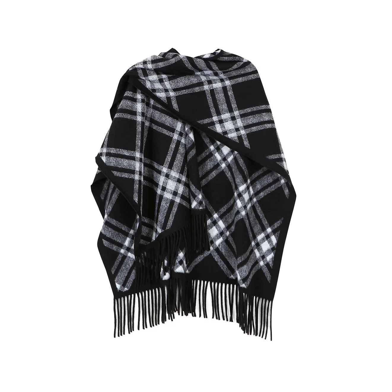 Soft Glutinous Sheep Wool Shawl
