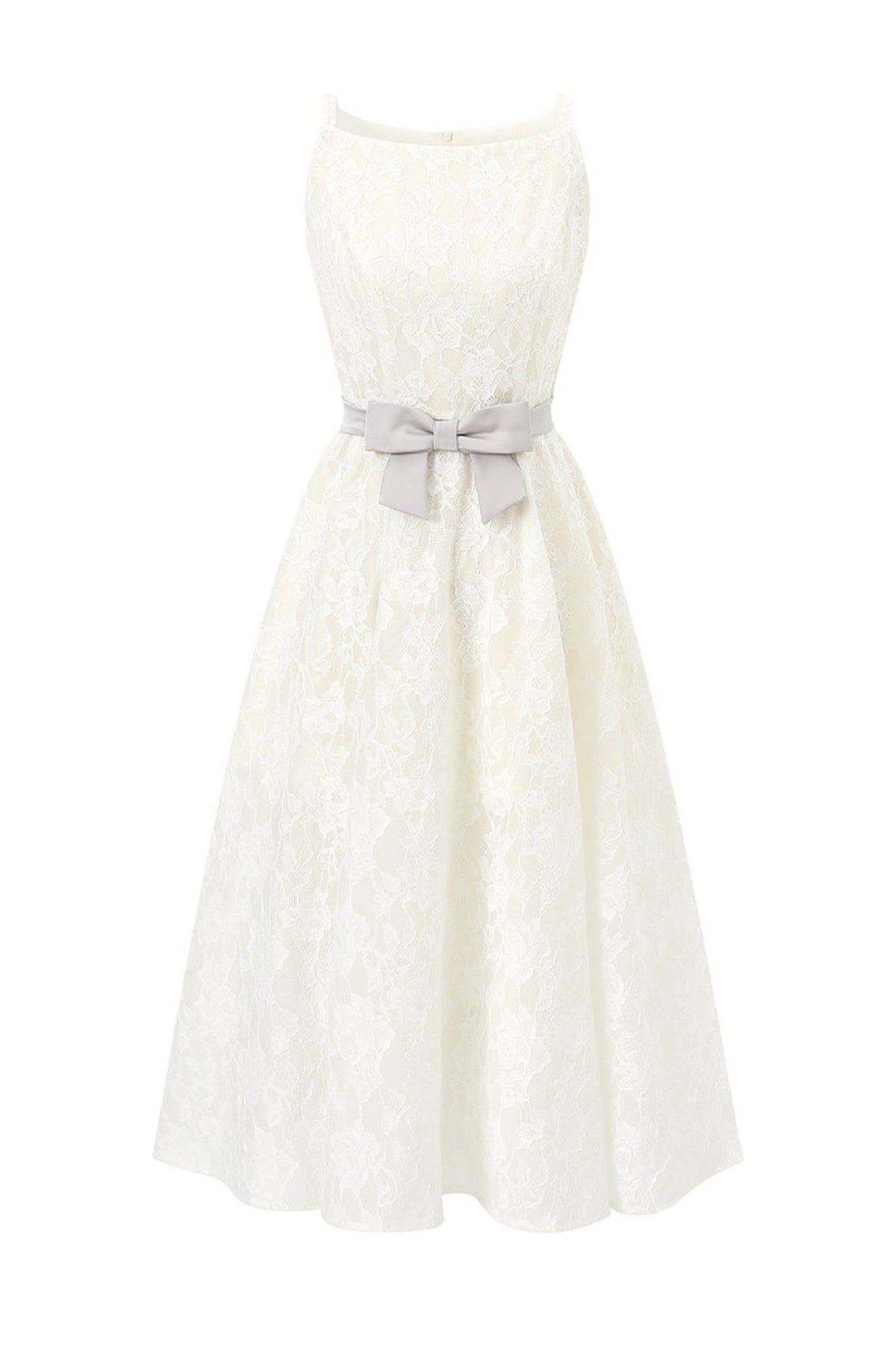 Soft Lace A-Line Dress
