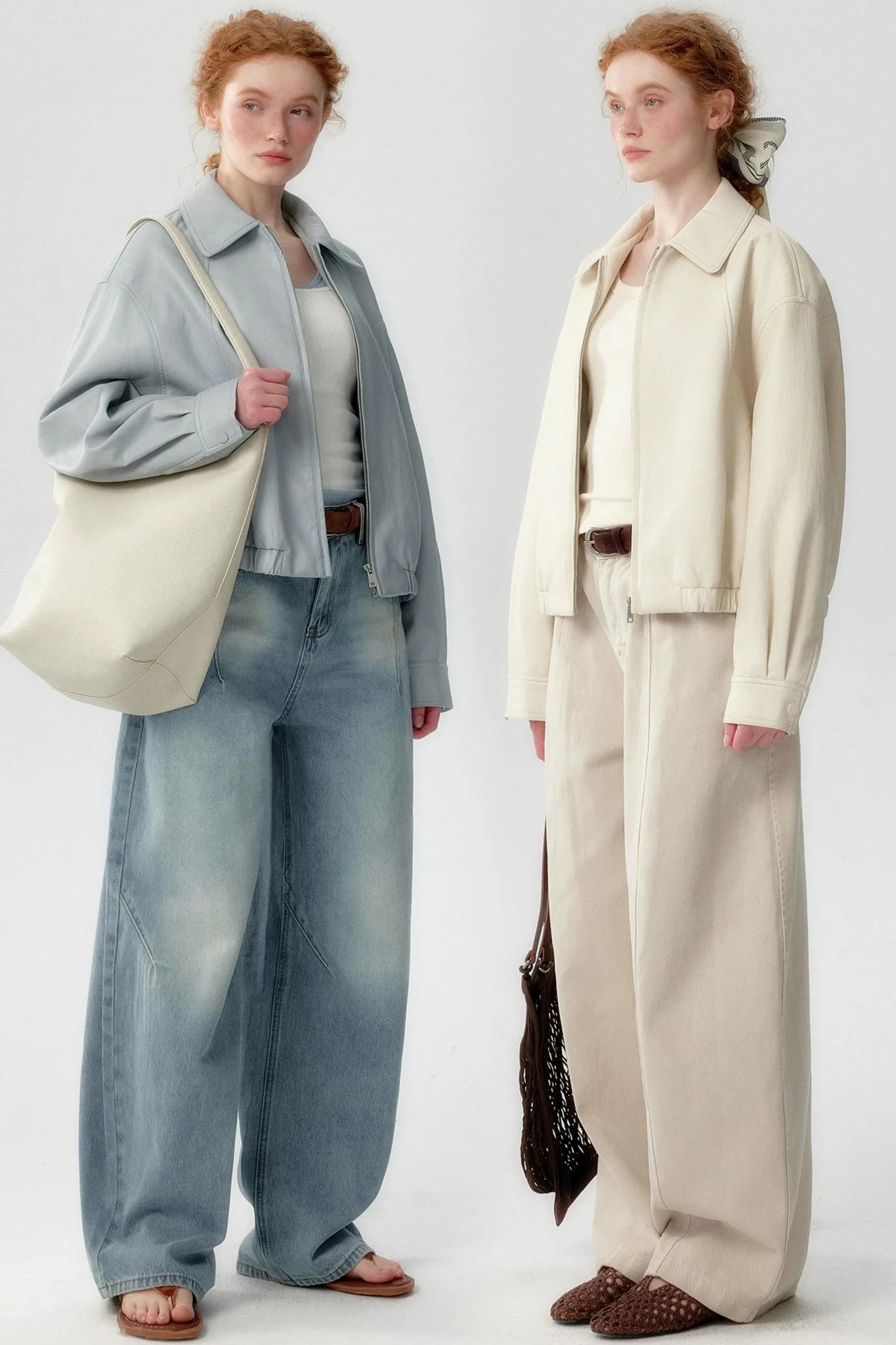 Soft Leather Lapel Jacket