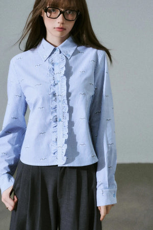 Soft Minimal Shoulder Top