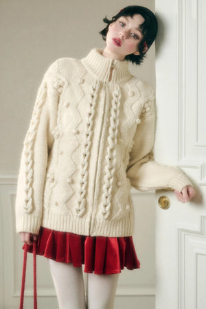 Soft Pure Wool Winter Jacket