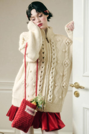 Soft Pure Wool Winter Jacket