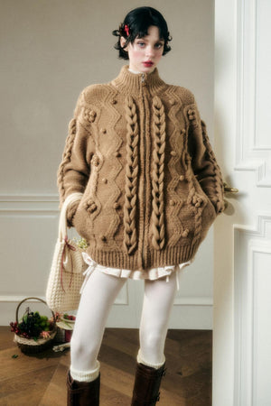 Soft Pure Wool Winter Jacket