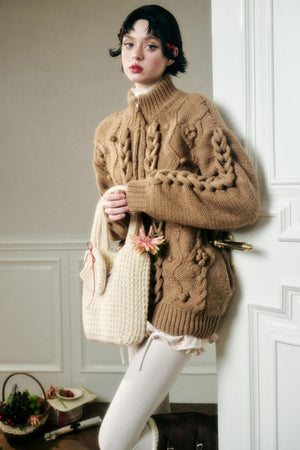 Soft Pure Wool Winter Jacket