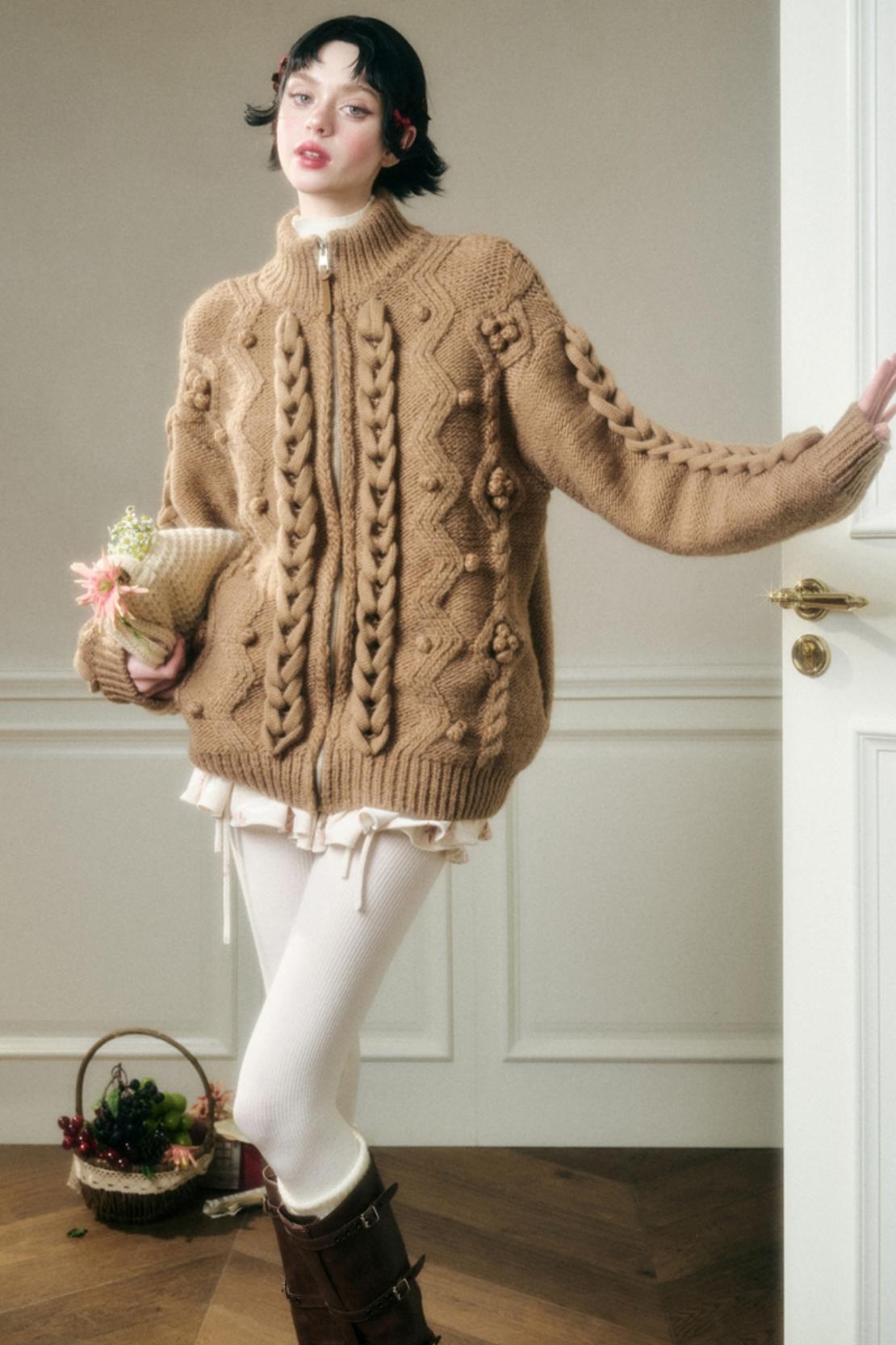 Soft Pure Wool Winter Jacket